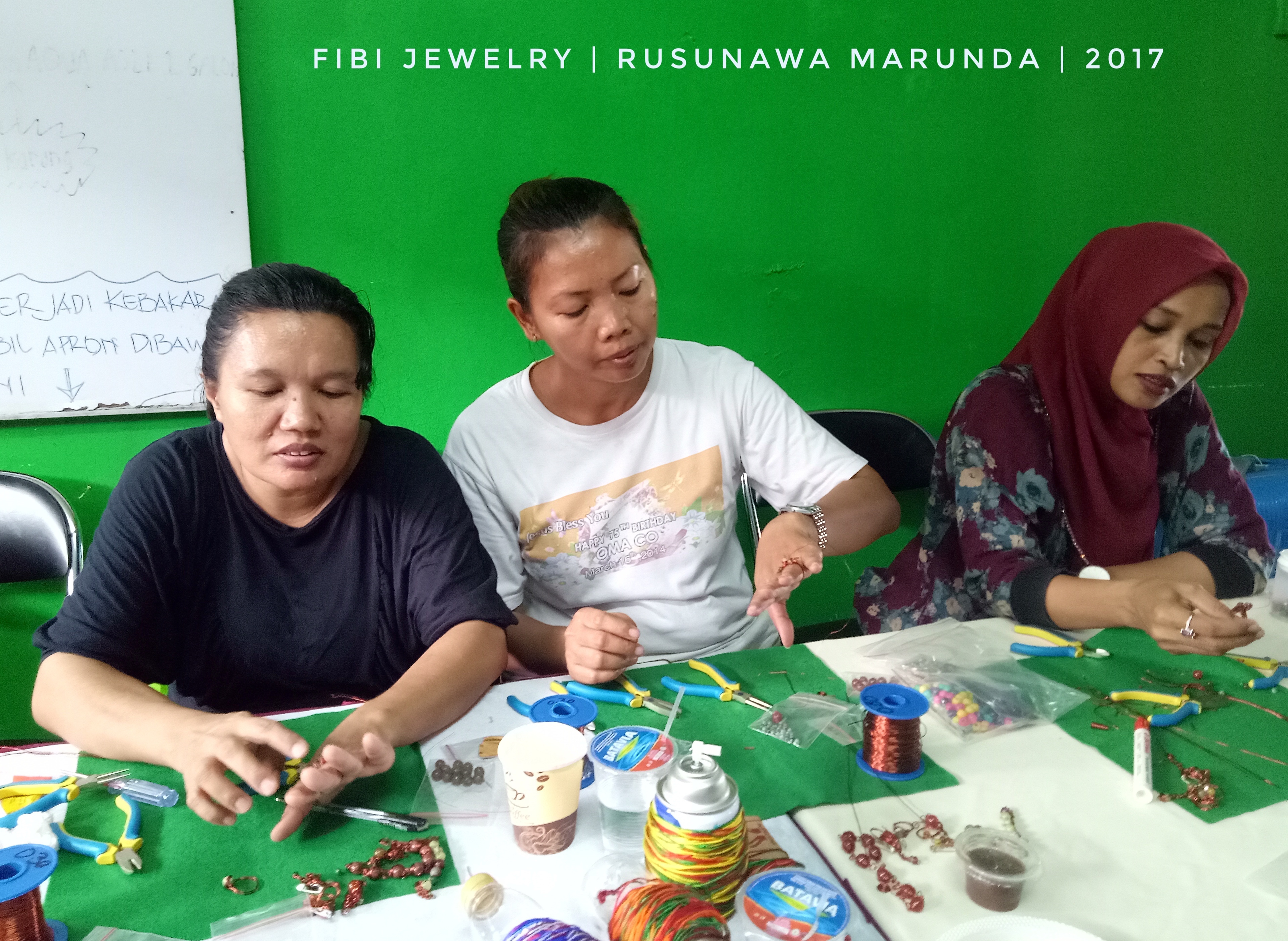 Craft Workshop di Rusunawa Marunda Jakarta Utara | Membagi ilmu, Menjejak Bumi, dan (selalu) Bersyukur