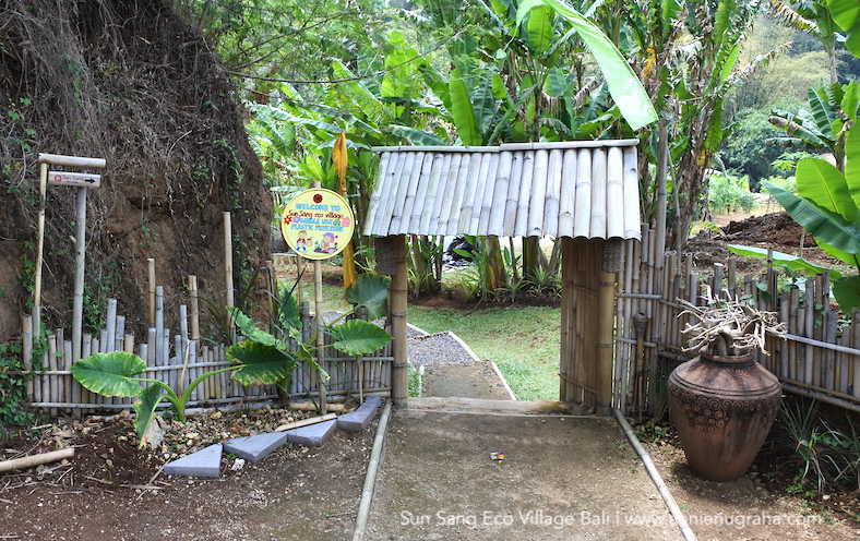 Berkunjung ke Sun Sang Eco Village di Kerambitan, Tabanan, Bali. Mendekat ke Alam dan Mencintai Bumi.