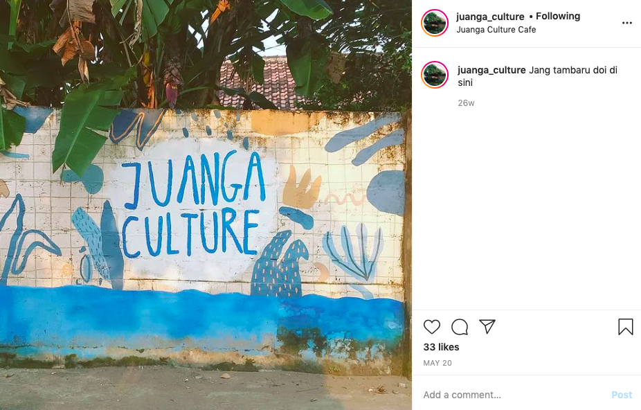 JUANGA Culture. Obat Kangen Akan Tidore dan Rumah Kreativitas di Jogyakarta