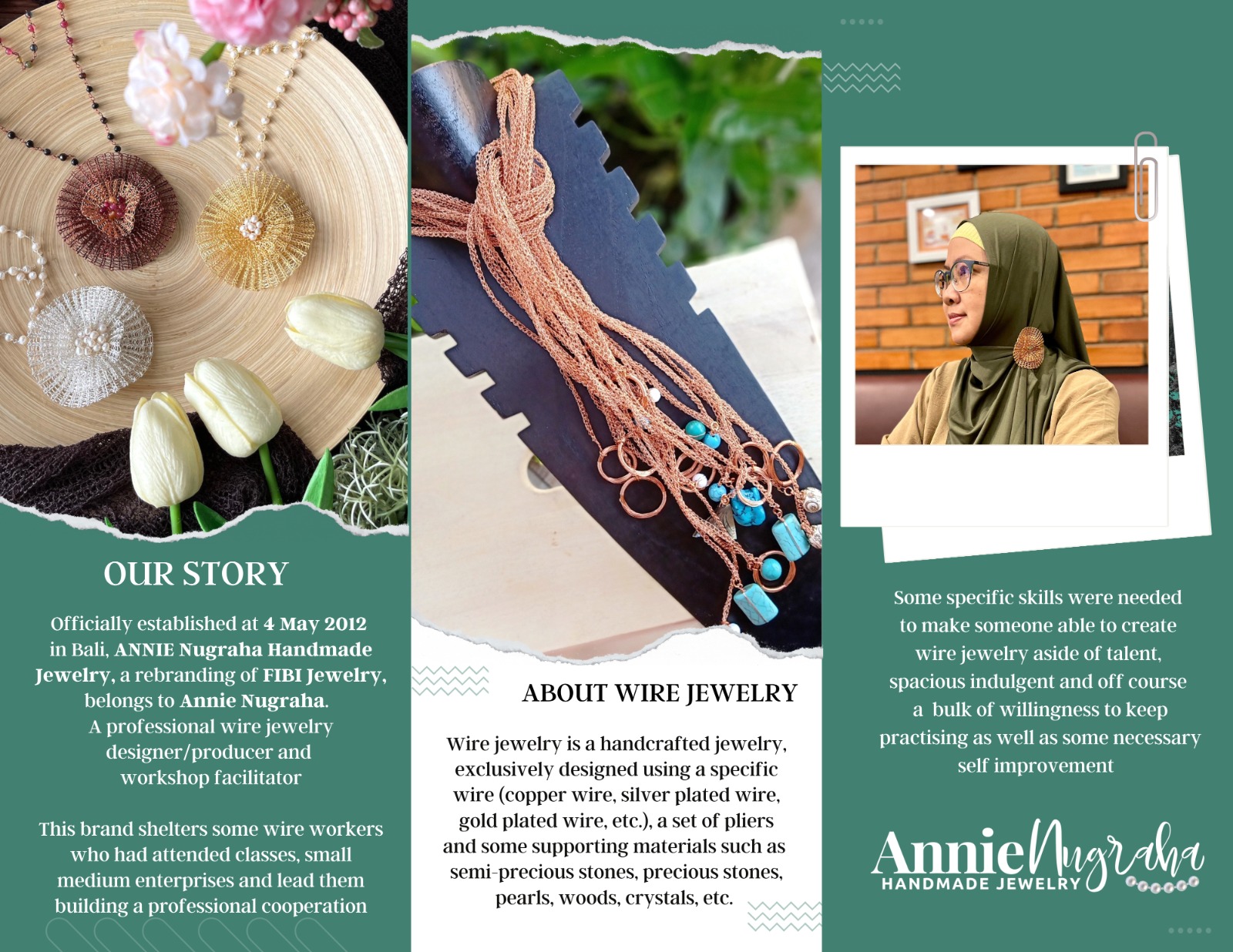 Company Profile Annie Nugraha Handmade Jewelry