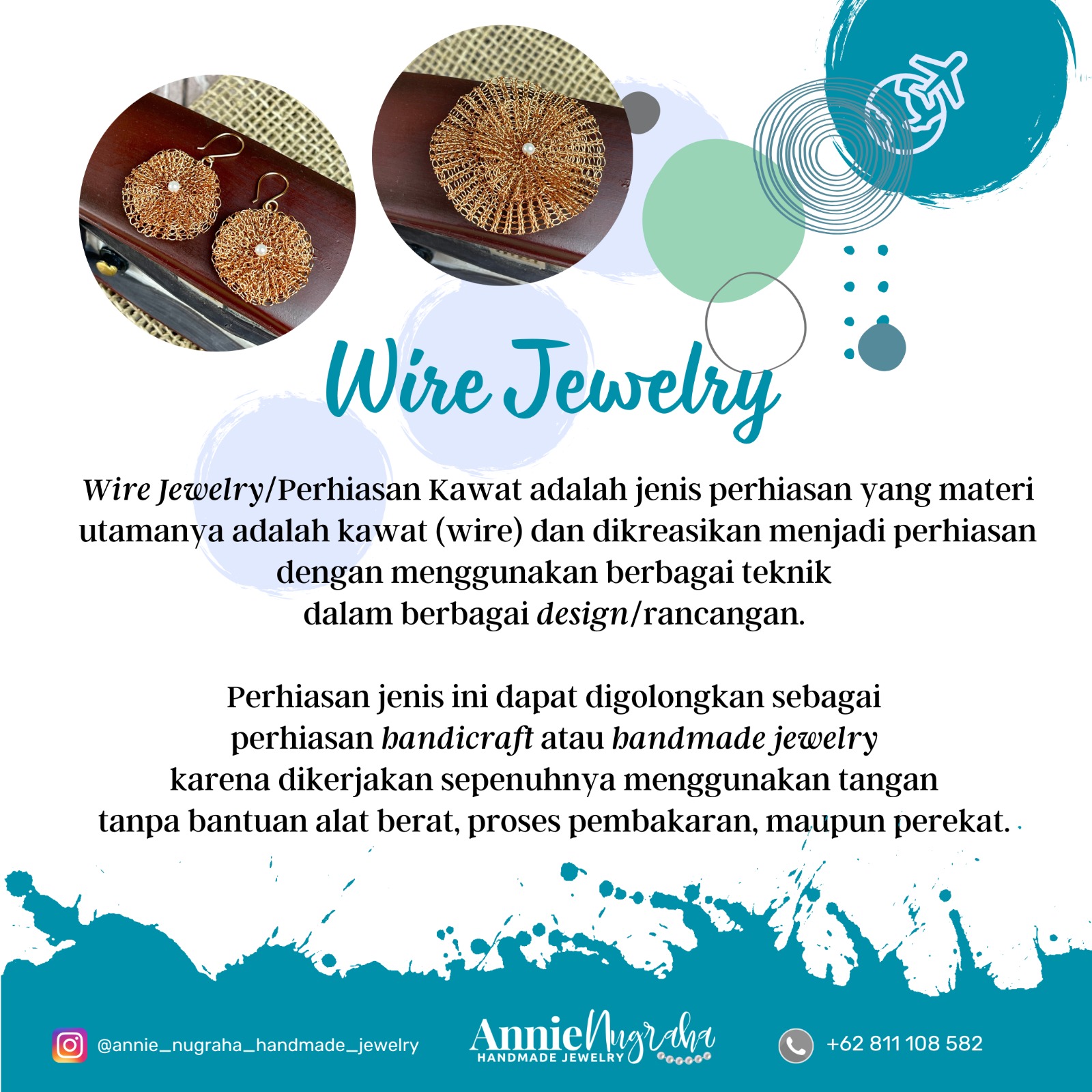 Wire Jewelry Workshop for Corporate