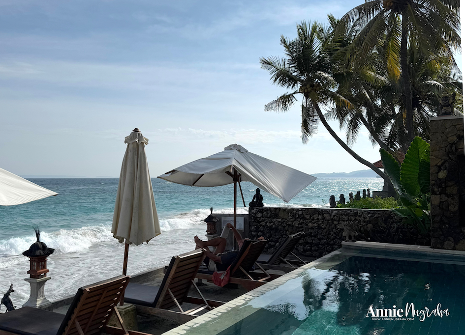 Utama Beach Villas, Hotel Tepi Pantai Bintang 3 di Candidasa Karangasem Bali yang Apik dan Ramah di Kantong