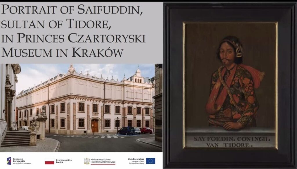 Menelusuri Jejak Lukisan Jou Kota, Saifuddin, Sultan ke-11 Tidore