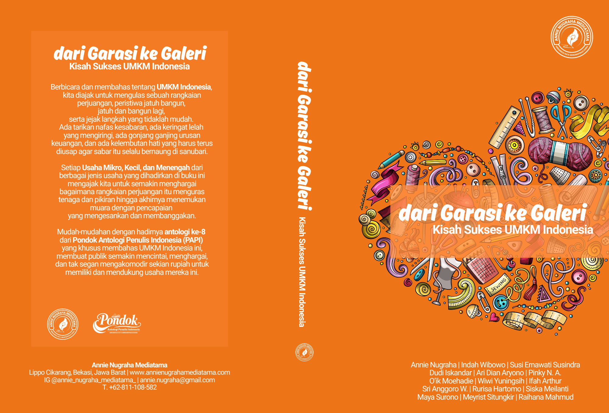 Menjejak Kesuksesan UMKM Indonesia Lewat Buku "dari Garasi ke Galeri, Kisah Sukses UMKM Indonesia"