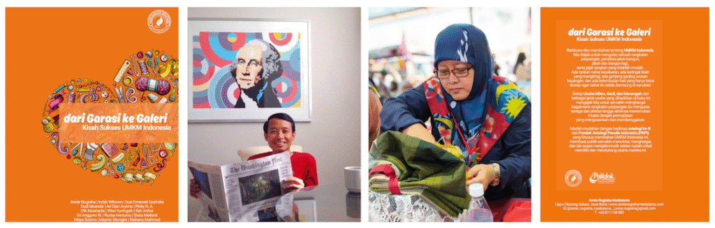 Menjejak Kesuksesan UMKM Indonesia Lewat Buku "dari Garasi ke Galeri, Kisah Sukses UMKM Indonesia" Menjejak Kesuksesan UMKM Indonesia Lewat Buku "dari Garasi ke Galeri, Kisah Sukses UMKM Indonesia"