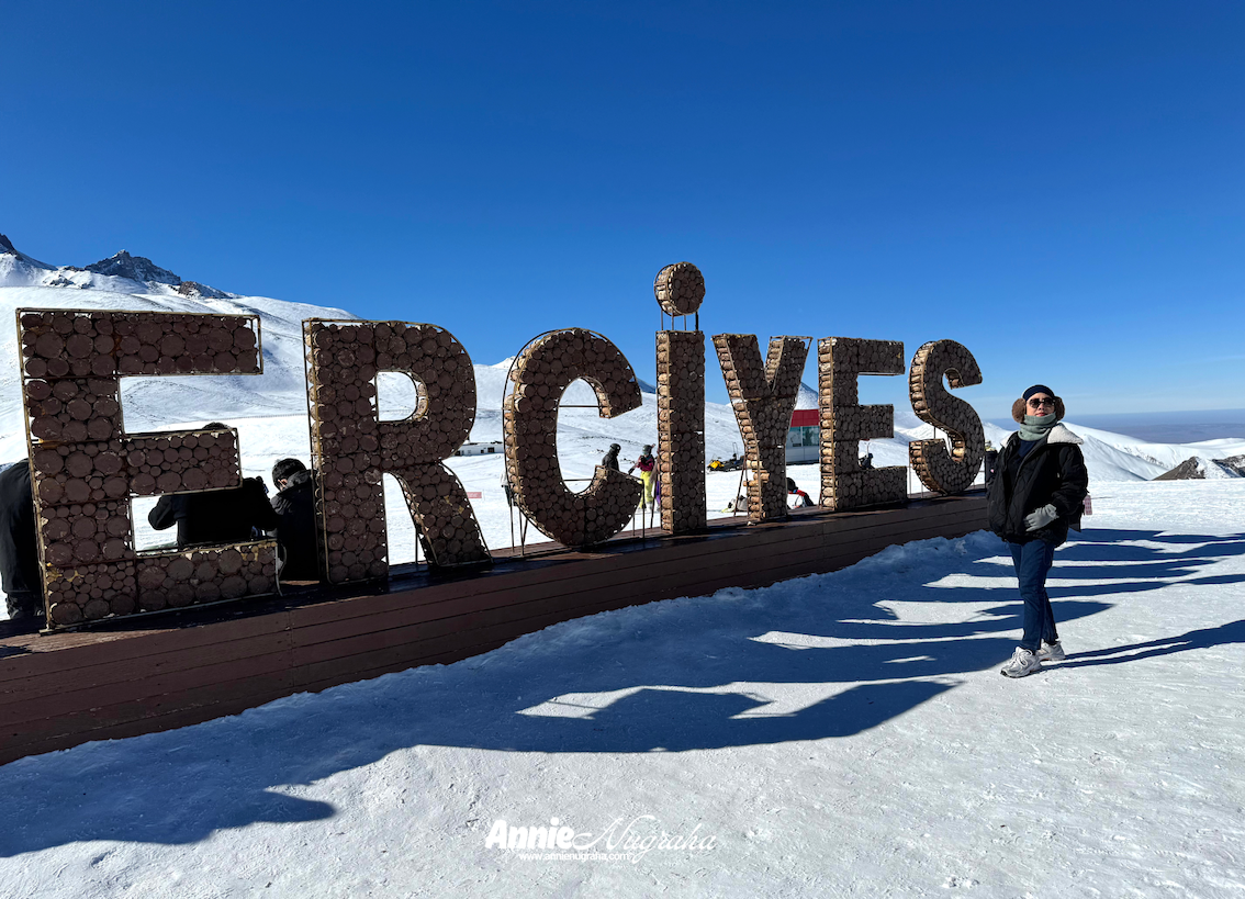 Menggenggam DINGINNYA Salju di Erciyes Kayseri Turki