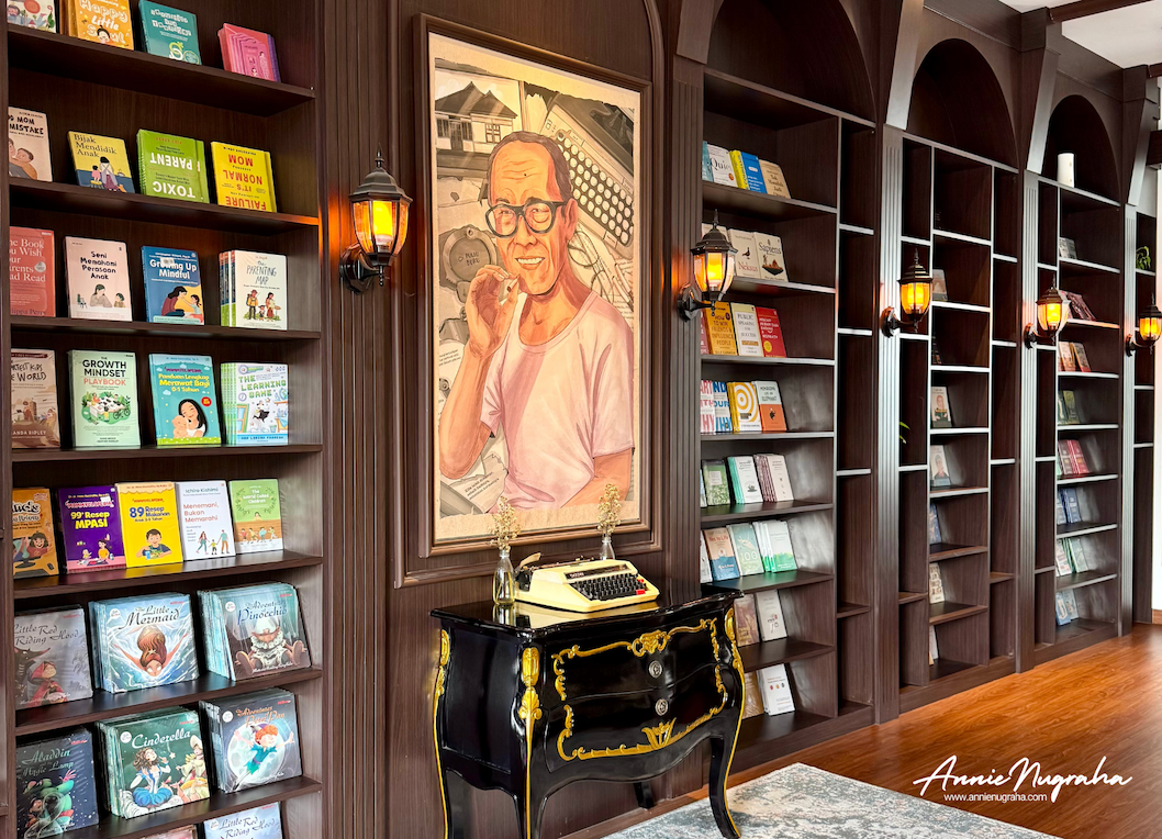 Solusi Buku Yogyakarta, Ruang Kolaborasi, Membaca dan Menyeruput Kopi