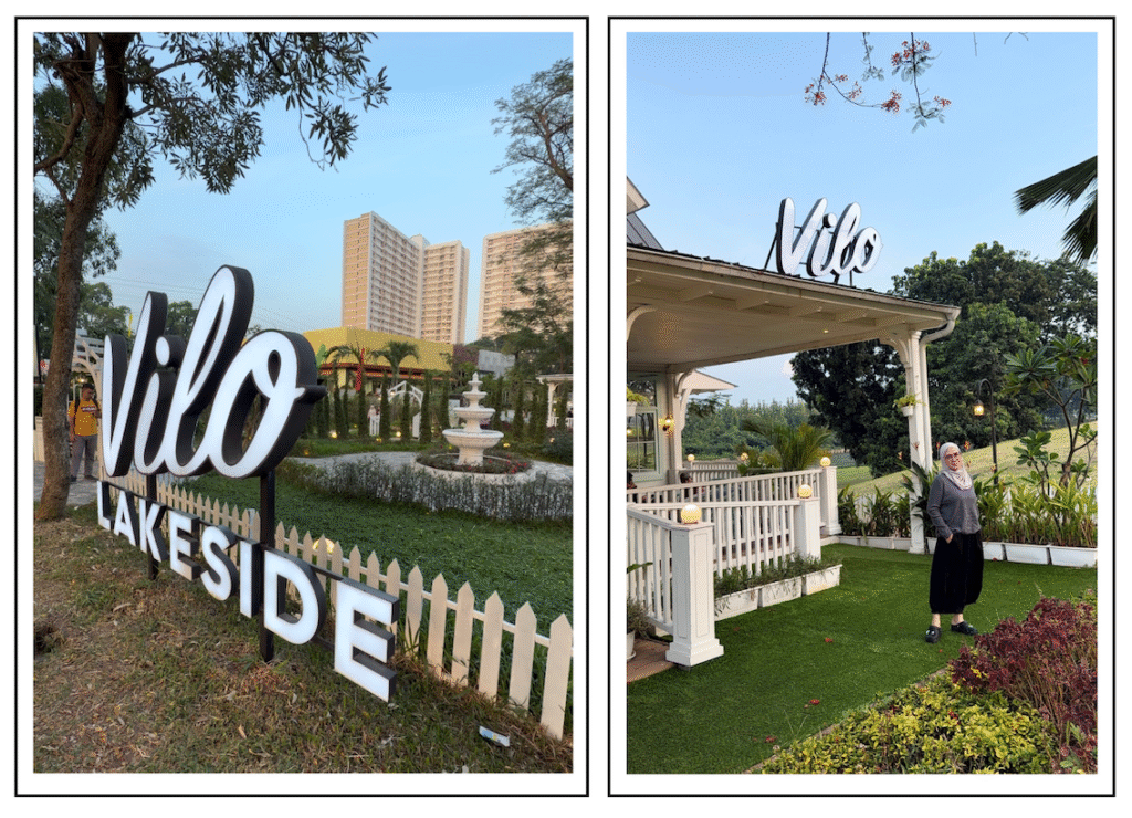 Menanti Senja di Vilo Lakeside Lippo Cikarang