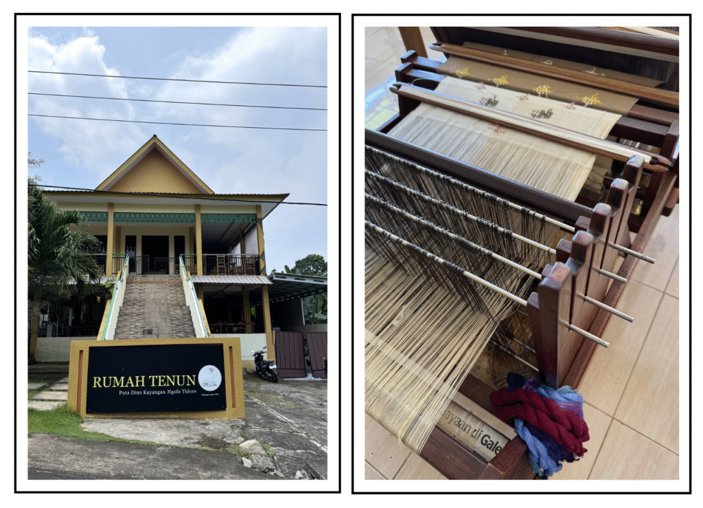 Rumah Tenun Puta Dino Kayangan Ngofa Tidore, Rumah Kreatif di Soa Sio yang Mencatat Sejarah Pelestarian Wastra Asli Tidore