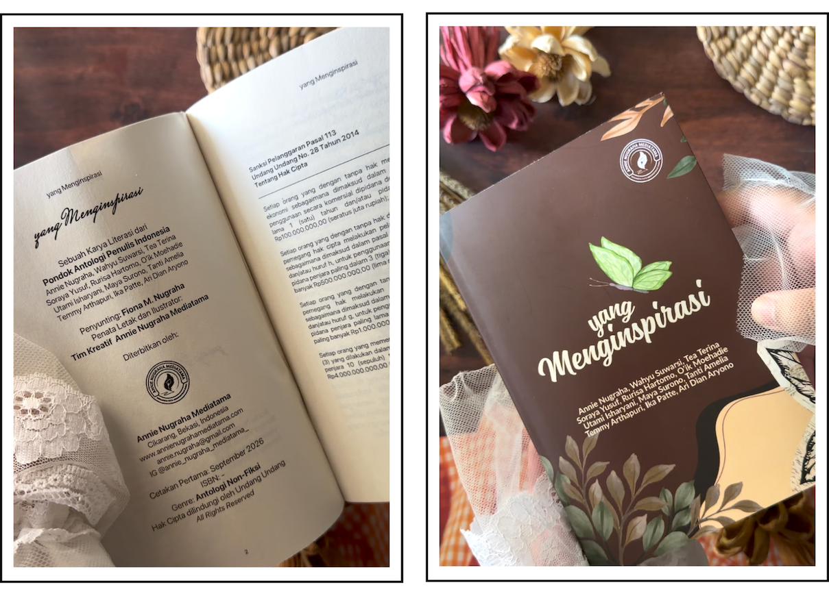 Jalinan Kisah Indah yang Terurai Lewat Buku Antologi "yang Menginspirasi"