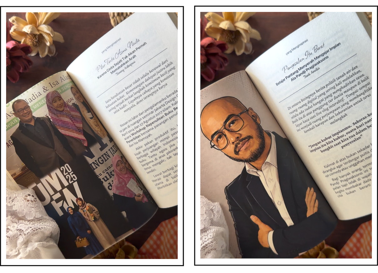 Jalinan Kisah Indah yang Terurai Lewat Buku Antologi "yang Menginspirasi"