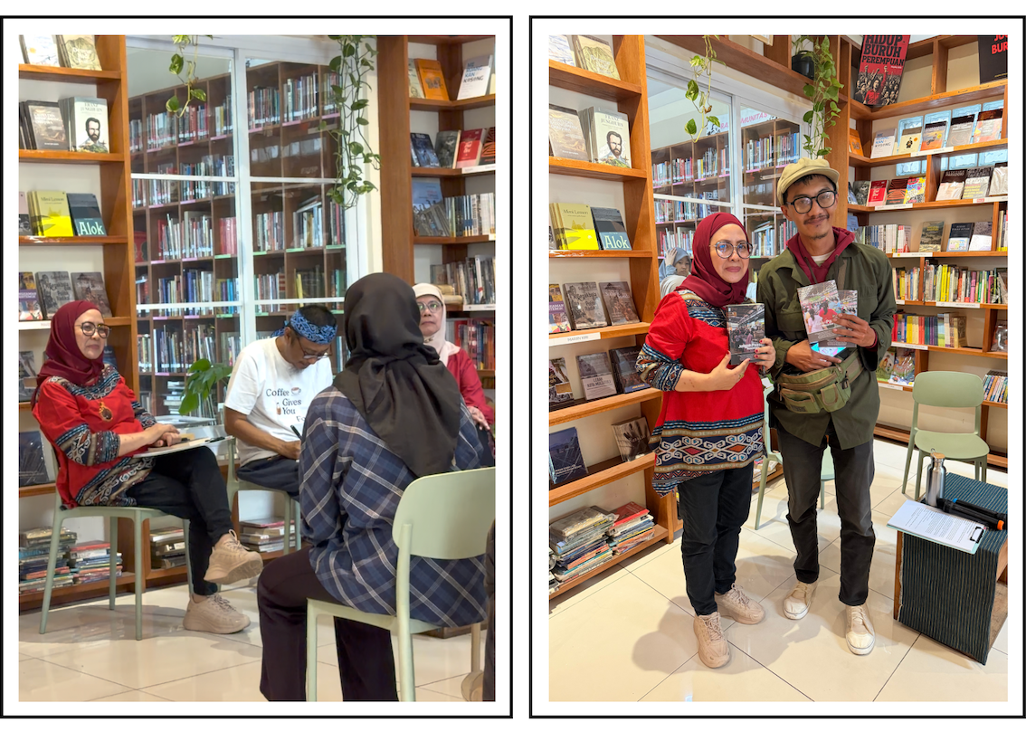 Dari Ide Menjadi Lembaran. Diskusi dan Bedah Buku Antologi "Jelajah Pasar Nusantara"