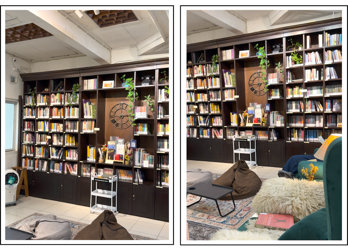 Menikmati Waktu Membaca Serasa di Rumah di HOWL Library and Creative Space Bandung